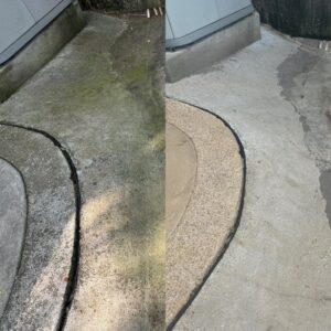 Concrete Surface Cleaning Project in San Antonio TX 78230